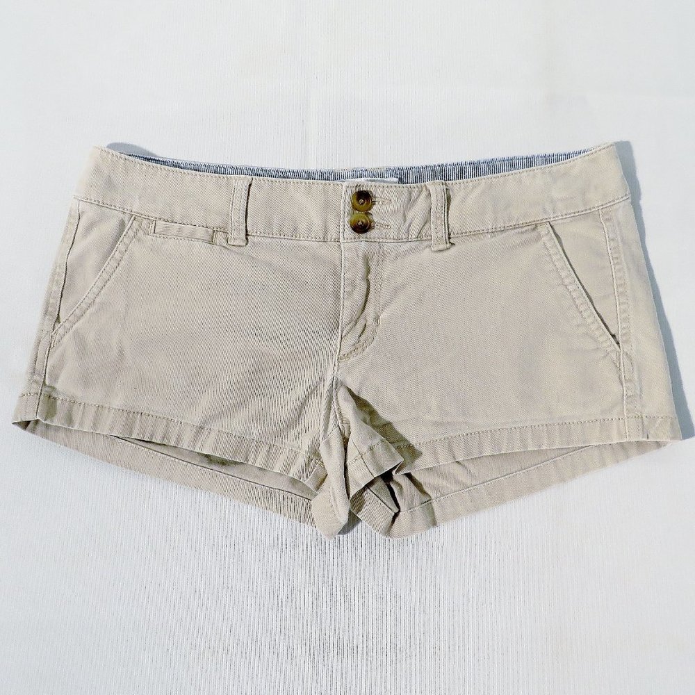 Lot of 3 Women's 2 & 5/6 (Actual 30.5" x 2.5") AEO & Aeropostale Shortie Shorts - Picture 9 of 11